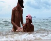 Wild Angel gets fuck in the sea waves on the public nude beach - That's was HOT! - MyNaughtyVixen from angel karamoy nude fakenglish sex video download mypornwap com office