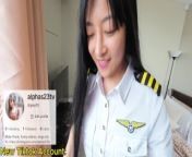 Pinay -Nag biyaheng langit!! nagpa-iyot sa kanyang Condo (Co-Pilot fucked in her Condo)-SingCan from naiesex