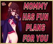 Mommy Has Fun Plans For You JOI【F4M】Roleplay | Audio Hentai | Lewd ASMR from hot college girl kissing