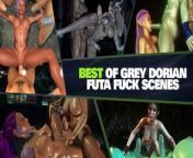 Futa3DX - Best Of Grey Dorian Fuck Scenes - Spooky Creatures Fucking And Sucking Cock from www doby