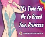 [F4F] It’s Time for Me to Breed You, Princess [lesbian erotic audio] [sapphic] from meyda safira