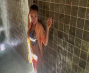 Monika Fox Is Walking Near The Water Wall from lj reyes nude fakes