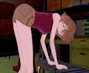 Ai Haibara and I have intense sex in the storage room. - Detective Conan Hentai from coonan
