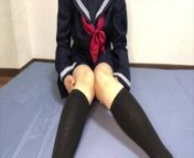 Masturbation in school uniform. A cute lady who is embarrassed to be seen cumming. from purenudism model japanese young school girl sex mp4 free download comeegs