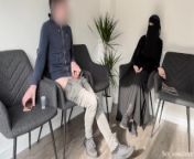 Public Dick Flash in a Hospital Waiting Room! Gorgeous muslim stranger girl caught me jerking off from muslim real sex