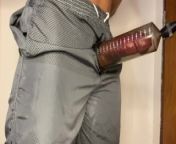 milf man frustrated with the size of his cock bought a penis pump and gained a few centimeters from kenyan man shows his penis