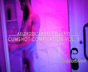 Cumshot Compilation Volume 1, AxleRodStewart from naked tiktok