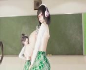 【Girls' Dancer】気まぐれメルシィ - Miyako Misaki Tarudo Nashi Rina from mmd r18 rin