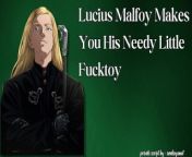 Lucius Malfoy Makes You His Needy Little Fucktoy (M4F Erotic Audio for Women) from indian xxx sexy movangla 18 old sex video desi villege school girl sex video download