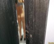SPYING ON MY STEPSISTER WHILE SHE SHOWERS AND THEN I FILL HER WITH CUM from xxx aek gr bana