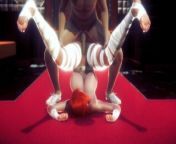 Mitsune chan, 3D 60fps, feet, blowjob, footjob, missionary from cartoon jackie chan hentai