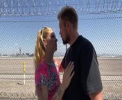 Las Vegas Public Airport Anal Quickie in the Car with Jamie Stone from jamie stone pounding her ass into orgasms