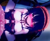 KURUMI TOKISAKI RIDES YOUR DICK UNTIL CREAMPIE 😍 DATE A LIVE HENTAI from date a live