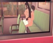Hinata Hyūga sex on the bus | Naruto | Uncensored Hentai POV from boob on bus