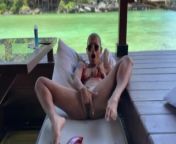 public island masturbation with emma rouge from naked island butil ulan