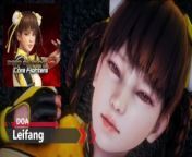 DOA - Leifang × Yellow Costume × Latex Boots - Lite Version from 郁芳露点