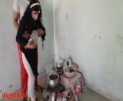 Jija sali sex in kitchen with clear hindi audio from desi jija sali viral mms
